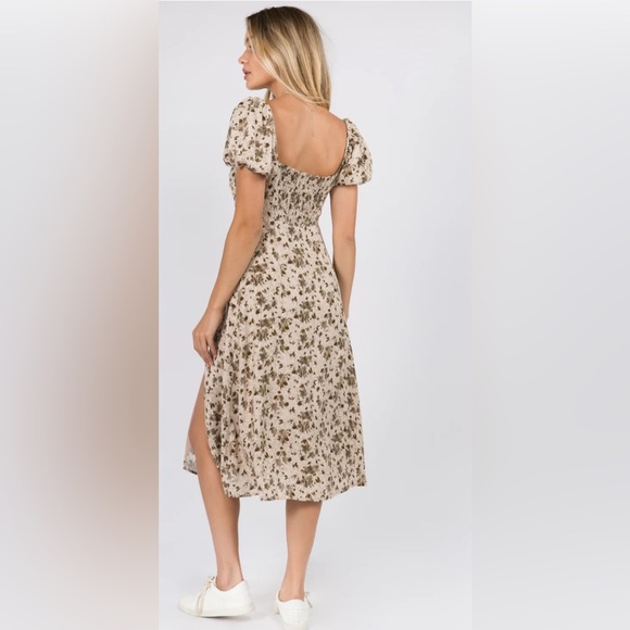 Megan Floral Slit Detail Dress size XS by WHITEROOM+CACTUS XS - Picture 3 of 11